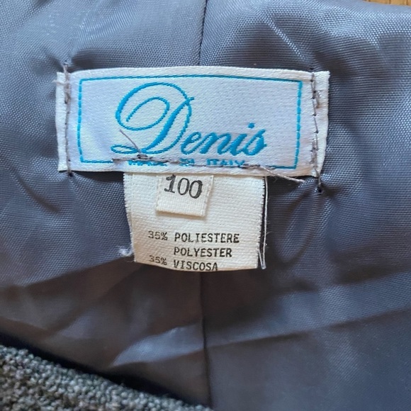 Denis made in Italy children’s clothes 2 dresses dress wool blend coat dress EUC - Picture 12 of 15